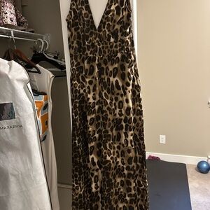 Leopard Print Jumpsuit
